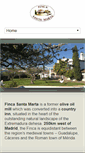 Mobile Screenshot of fincasantamarta.com